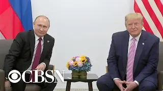 Trump playfully tells Putin not to meddle in election