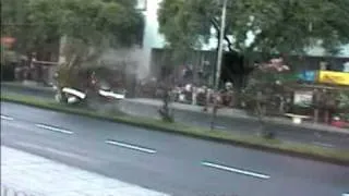 Big Crash in Madeira Island