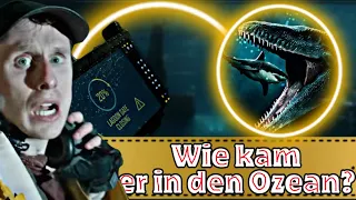 Endlich! Dieses Mysterium aus #jurassicworld2 wurde gelöst. So kam der Mosasaurus ins offene Meer?