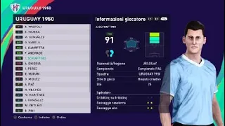 eFootball PES 2021: Uruguay 1950 classic team (PS4)