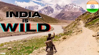 India is WILD! From Kaza back to Manali, last bit of Spiti Valley tour - India Motorcycle vlog EP36