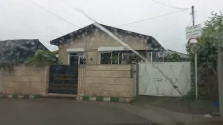 Driving on a rainy day