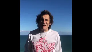 Ron Wood is ready for the last Rolling Stones concert of this 2021 No Filter Tour in Miami