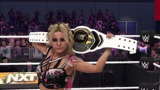 Asuka vs Alexa Bliss - NXT Women's Television Championship [WWE 2K24]