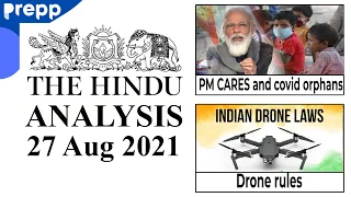 The Hindu Newspaper and Editorial Analysis today | 27 August 2021 | UPSC CSE/IAS | Current Affairs