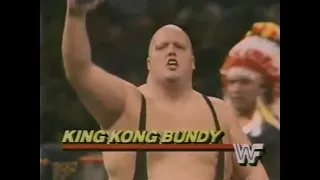 King Kong Bundy vs Steve Gatorwolf   SuperStars Dec 20th, 1986