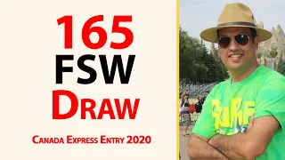 165 FSW Draw of Canada Express Entry 2020 II Farhan Iqbal