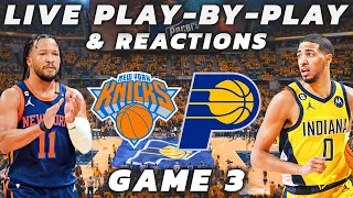 New York Knicks vs Indiana Pacers | Live Play-By-Play & Reactions