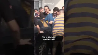 Journalist bursts into tears while reporting injured Palestinian children