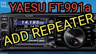 YAESU FT-991 Add Repeater Quick