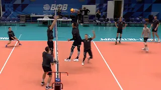 Volleyball. Attack. Drill. Training. VC "Zenith" St. Petersburg #8