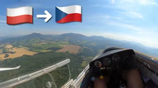 Flying to Czech with SZD-30 Pirat | 150km | Glider Camp 2022