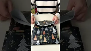 How to wrap clothes as gift - easy wrapping hack #shorts #shortsvideo #shortsyoutube #gifts