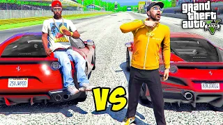 ГАРВИН vs ВОТЕР НА ФЕРРАРИ ! ВОТЕР РАЗБИЛСЯ НА ТРАССЕ ? - РЕАЛЬНАЯ ЖИЗНЬ В GTA 5 ⚡ ГАРВИН