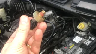 FIX (P0520 oil pressure sensor) dodge caravan, chrysler town and country (3.2,  3.6 engine) location