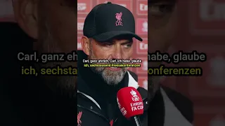 Jürgen Klopp rastet nach Reporter-Frage aus!