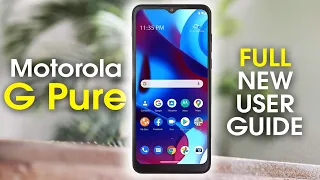 Moto G Pure Complete New User Guide |  Motorola G Pure for New Users | H2TechVideos