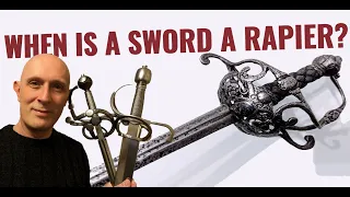 What makes a sword a RAPIER?