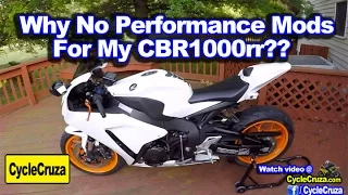 CBR1000rr - Why I Won't Add Performance Mods on It? | MotoVlog