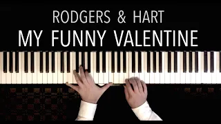 My Funny Valentine (with Lyrics) | Piano Cover by Paul Hankinson