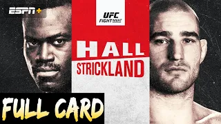 UFC Vegas 33 Hall vs. Strickland Full Card Predictions & Betting Tips