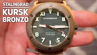 Stalingrad KURSK Bronze Automatic Watch Review - California Dial