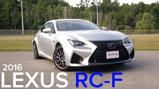 2016 Lexus RC F  Review