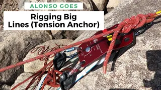 How To Rig Big Highlines: The Tension Anchor