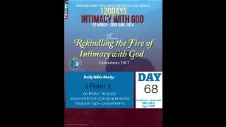 68 of 120 days of Intimacy with God