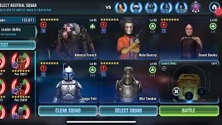 Trench v Rey GAC -round 1- swogh counter