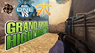 CS:GO NiP vs fnatic - ESL ONE COLOGNE 2014 GRAND FINAL HIGHLIGHTS