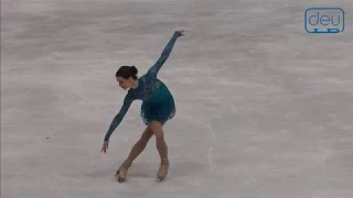 Stefania Dmitrieva. Oberstdorf 2018. Silver Ladies I FS. 22 place