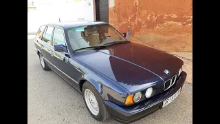 51 - BMW E34 525i. El primer touring de la serie 5.
