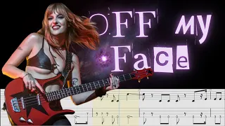 Måneskin - OFF MY FACE Bass Cover TABS