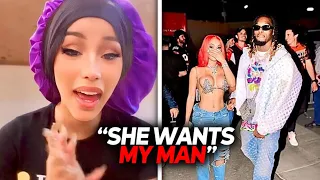 Cardi B Reveals Why She Jumped Saweetie At The Oscars | Cheated With Offset?