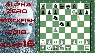 Absolutely Incredible. AlphaZero Uses The Fried Liver Attack On Stockfish Game16  2018