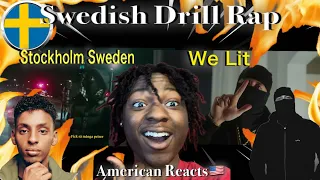 YASIN IS THE COLDEST IN SWEDEN! Swedish Drill Rap Reaction!  23 - We Lit & Yasin - Stockholm, Sweden