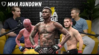 The MMA RUNDOWN w/ Chris Holdsworth | Khabib Comeback, Izzy Moves Weight-Classes, Silva Retirement