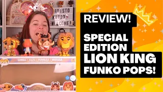 Disney review! Special edition LION KING FUNKO Pops!