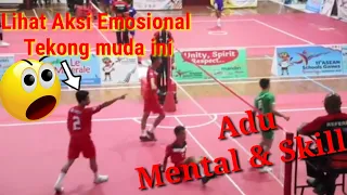 Zelki Ladada SHOW POWER!!! Sepak Takraw Indonesia JUARAI Asean school games 2019