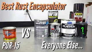 Best Rust Encapsulating Paint... POR-15, KBS, Eastwood Platinum, Raptor Liner & More.