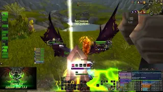 World of Warcraft pvp demon hunter 7.3.5 uwow x100