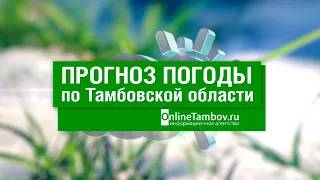 Прогноз погоды в Тамбове и Тамбовской области на 14 мая 2021 года