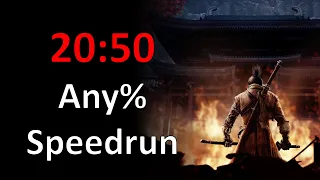 Sekiro Any% Speedrun in 20:50
