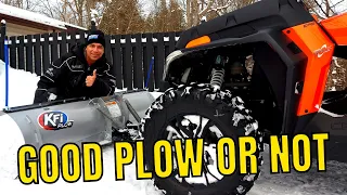 KFI Plow Review After First Winter Season | How Does It Stand Up
