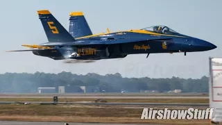 LOWEST Blue Angels Sneak Pass! (Plus Slo-Mo)