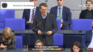 Minister Karl Lauterbach will Bundesinstitut für öffentliche Gesundheit