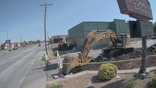 JRAL Construction - McDonalds Exterior Remodel Timelapse, West St Wichita KS