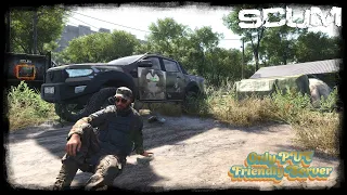 SCUM в 2K. Никуда не спешим, снова выживаем. Солнышко светит, а мы отдыхаем.