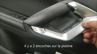 Comment démonter le panneau de porte de 308 Peugeot